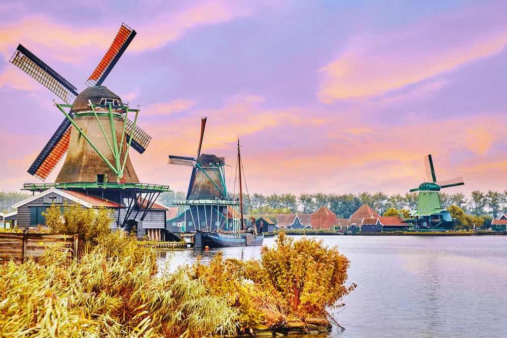 Zaanse Schans Windmills, Cheese Farm and Amsterdam